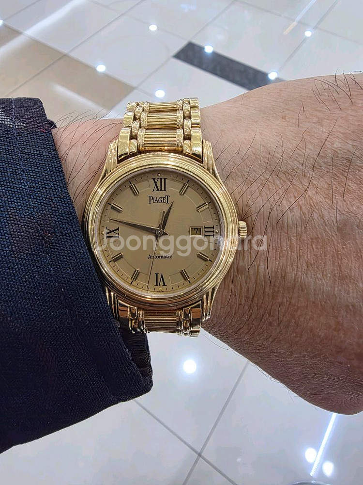 피아제 금통 시계 정품--0