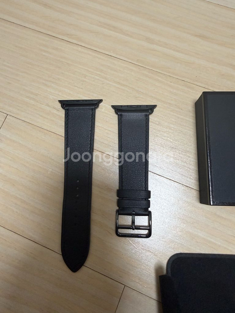 애플워치 에르메스 느와르 싱글투어 44/45/46mm--1