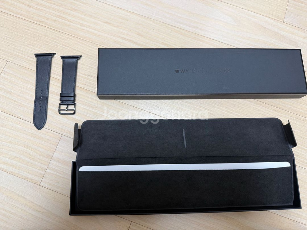 애플워치 에르메스 느와르 싱글투어 44/45/46mm--0