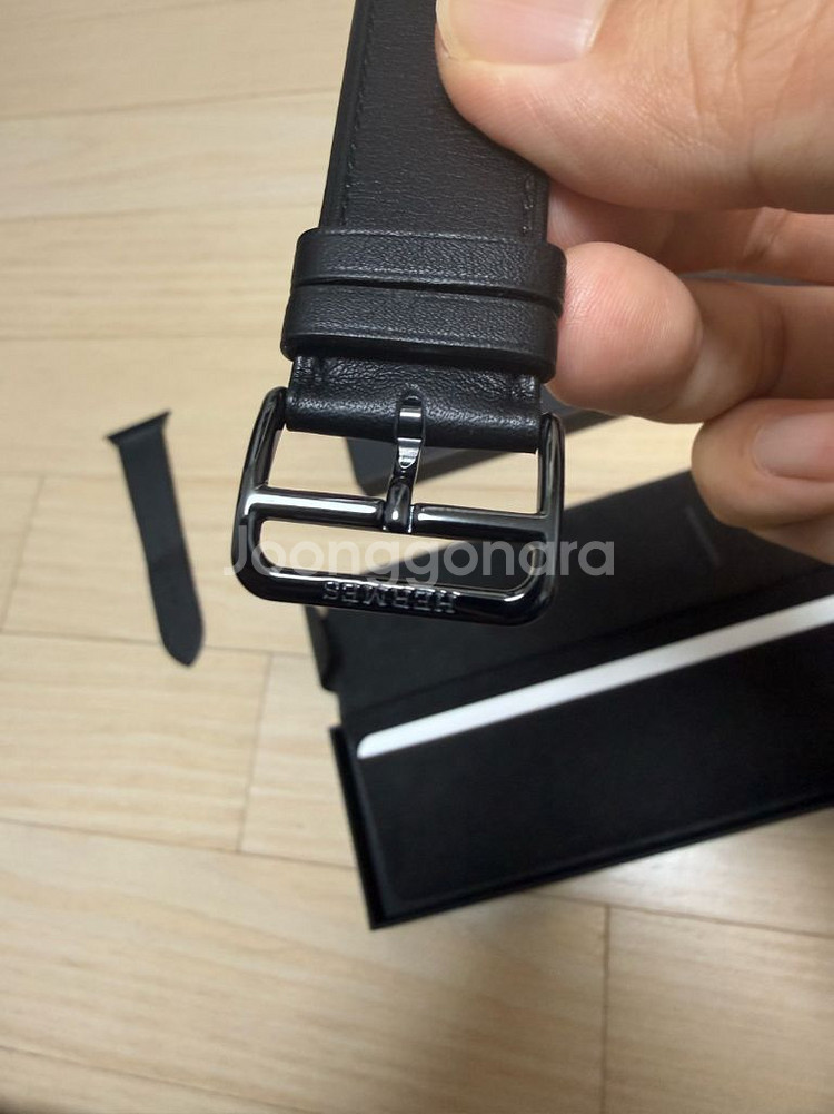 애플워치 에르메스 느와르 싱글투어 44/45/46mm--2