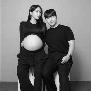 루시드라잇 만삭촬영 크롭티, 바지