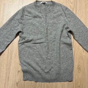 유니클로 캐시미어 100% 사이즈M 그레이