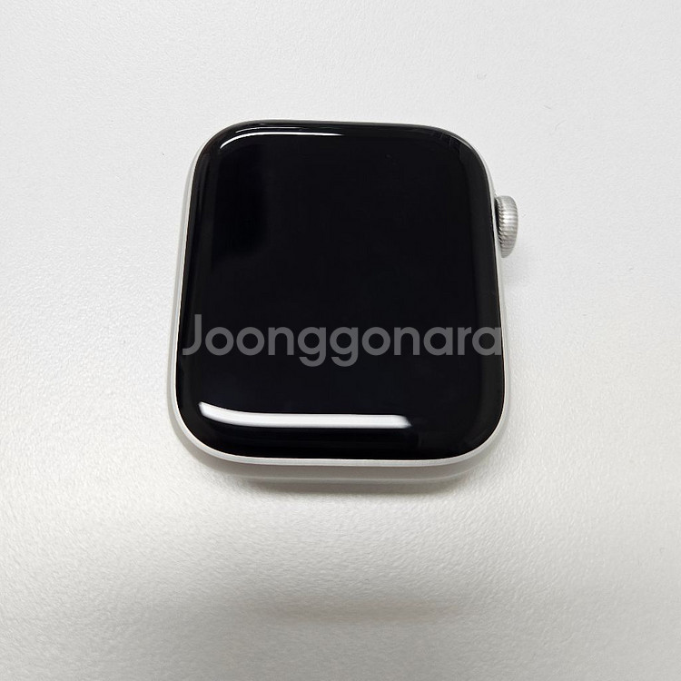 애플워치 SE2 44mm GPS+셀룰러 실버 팝니다--1