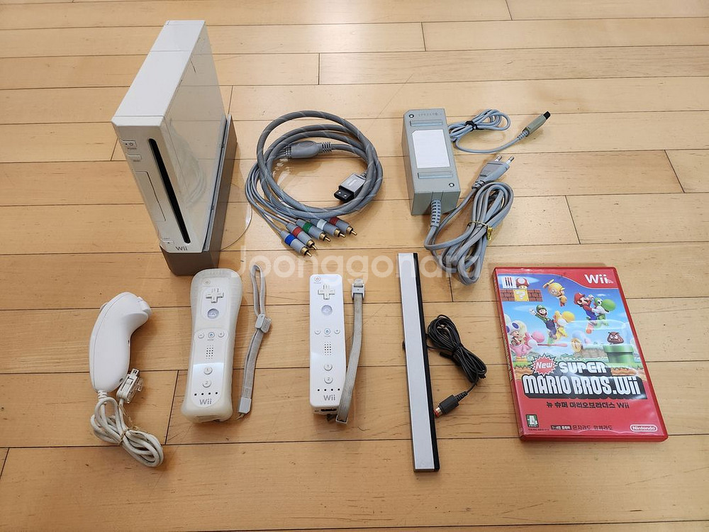 닌텐도 위 Wii 게임기와 슈퍼마리오 게임 일괄 정리--0