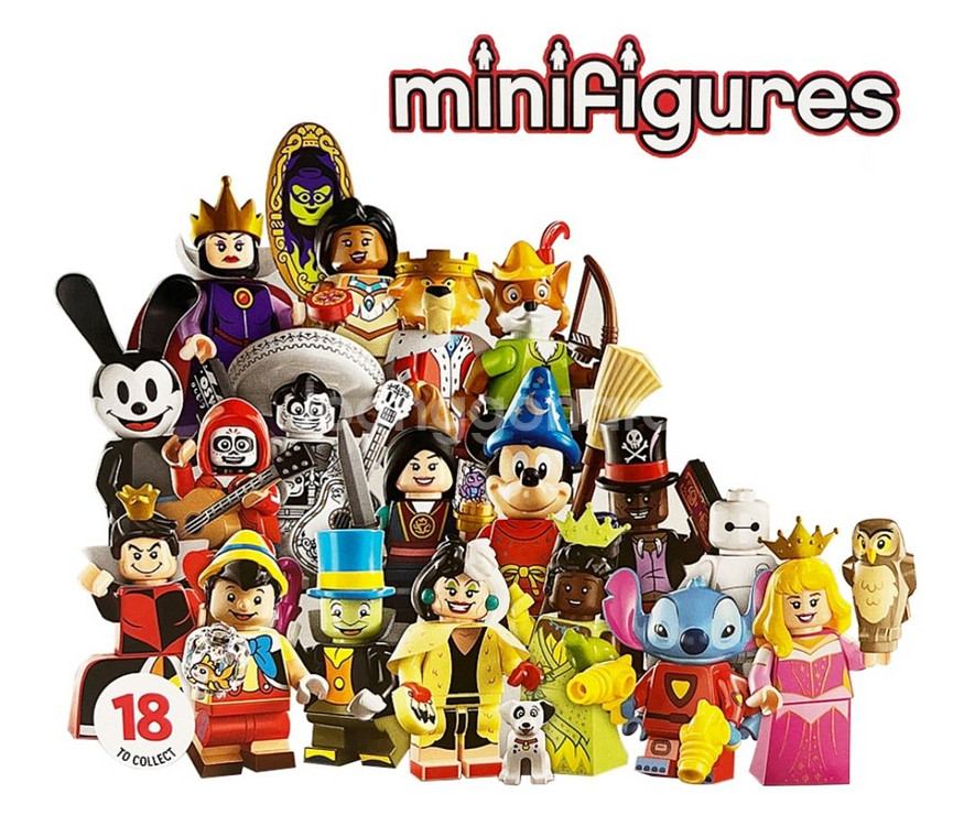 레고 71038 디즈니 시즌3 100주년 18종 세트--0