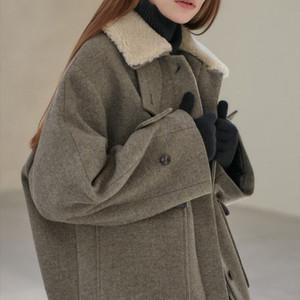 닐바이피 투웨이 베이직 하프 코트 그레이