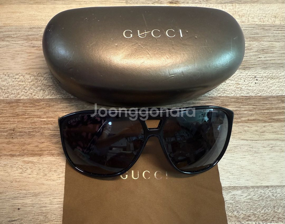 정품)구찌 1640/s 블랙 보잉 썬글라스--0