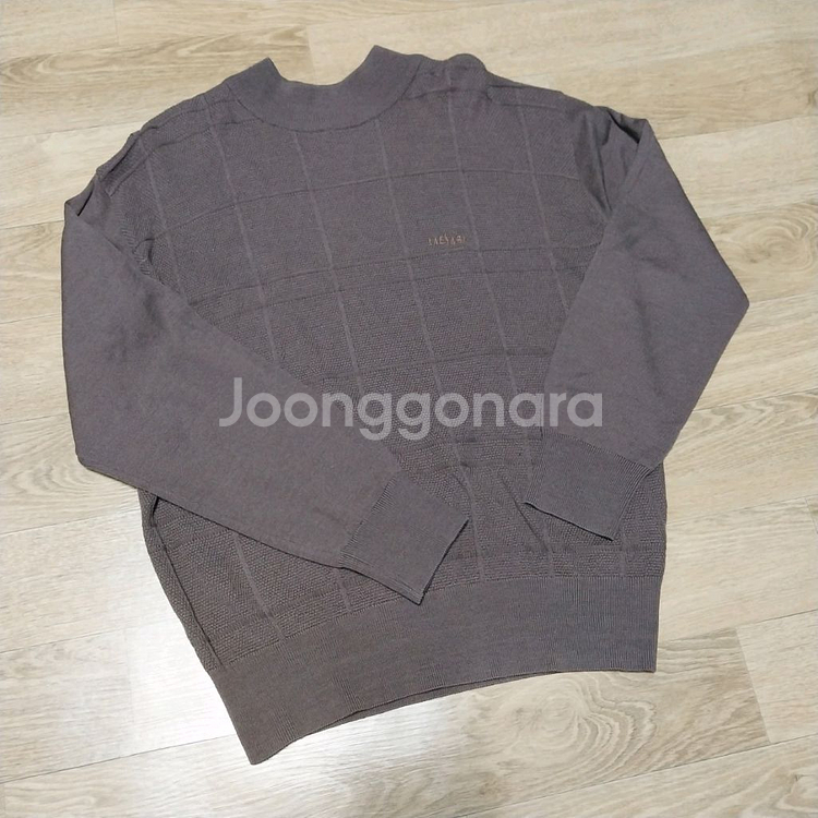 남성 니트 목폴라 100 키165--0