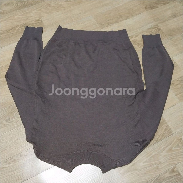 남성 니트 목폴라 100 키165--1