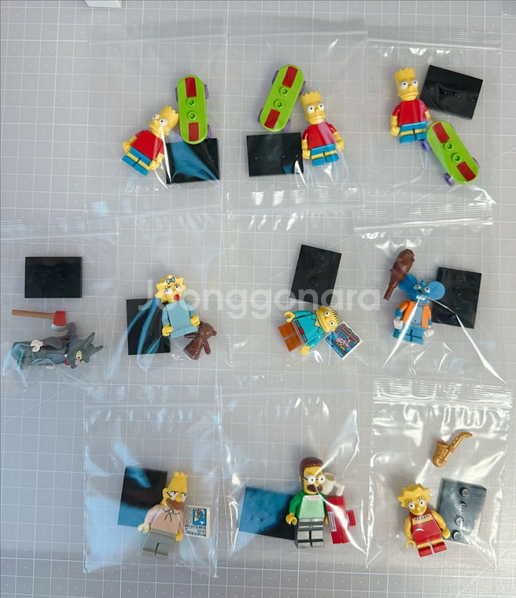 디즈니 미니 레고 시즌 /심슨 미니 레고 시즌1 등등--0