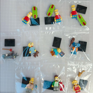 디즈니 미니 레고 시즌 /심슨 미니 레고 시즌1 등등