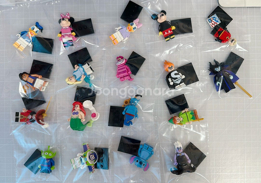 디즈니 미니 레고 시즌 /심슨 미니 레고 시즌1 등등--1