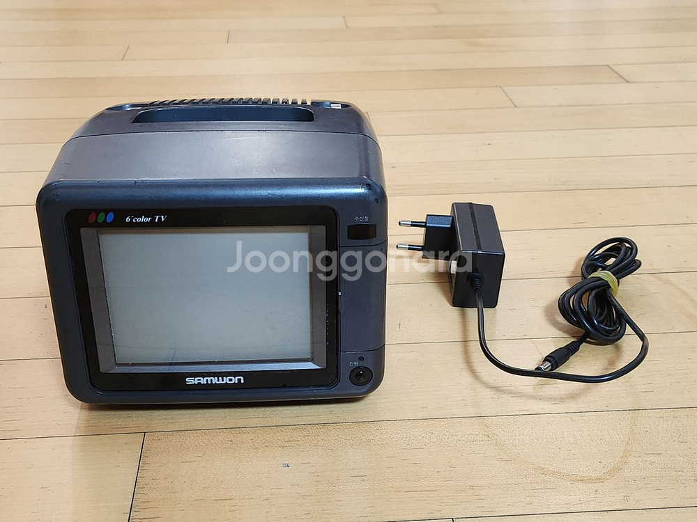 레트로 삼원 엑설런트5 6인치 브라운관 컬러 TV 티비--2