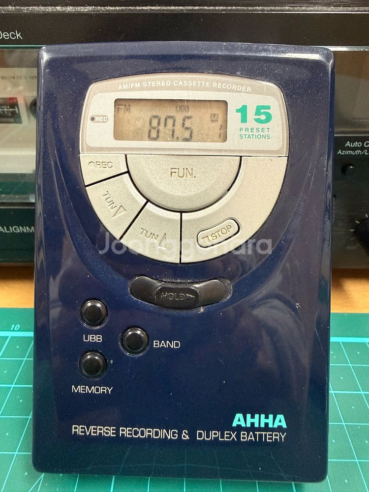 골드스타 카세트 워크맨 AHA-R840--0