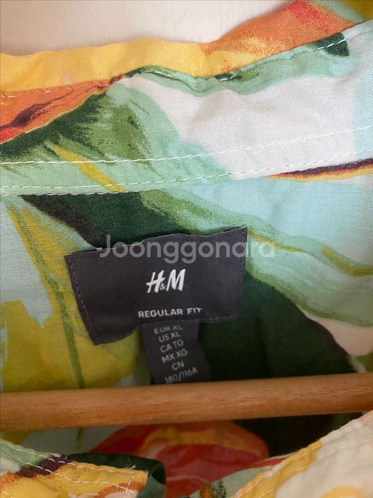 H&M 하와이안 셔츠 XL--1