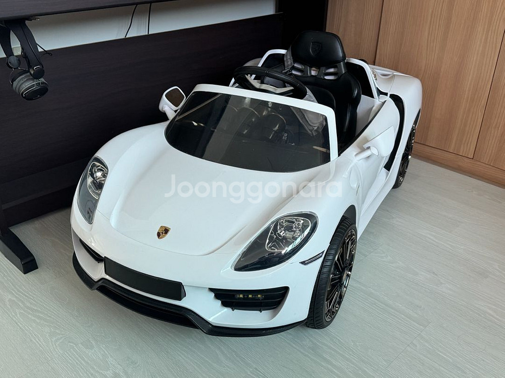 포르쉐 918 스파이더 유아 전동차--0