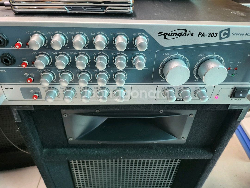 AEPEL에펠100와트스피커 1조사운드아트 PA303--1