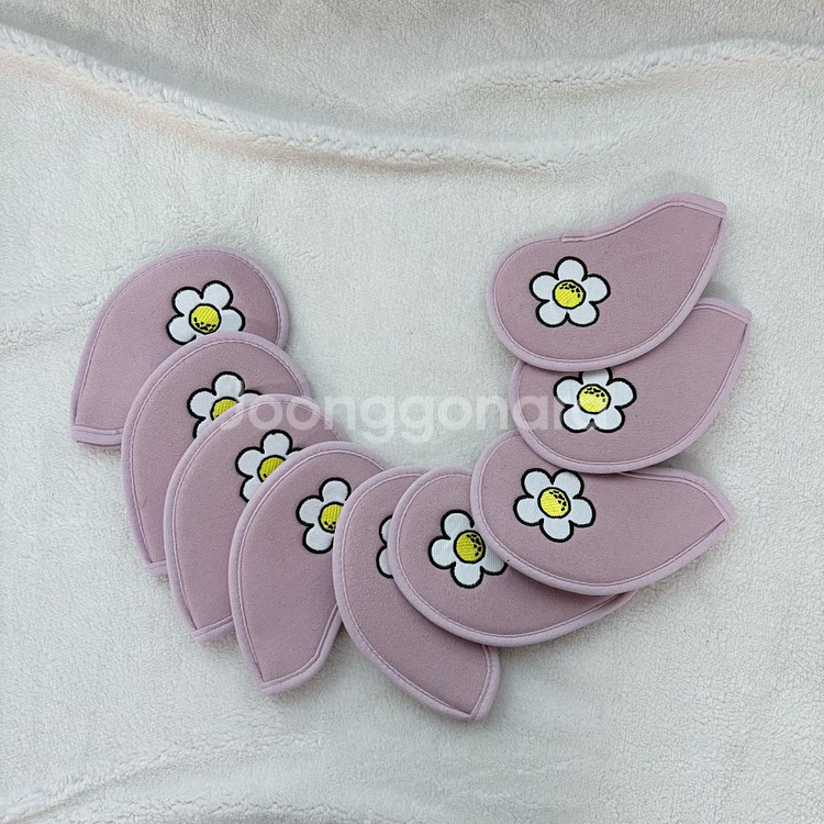 [새상품]딤플 스웨이드 아이언커버 핑크--1