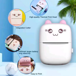 휴대용미니 블루투스 프린터(사진.라벨.메모.오답) 이미지