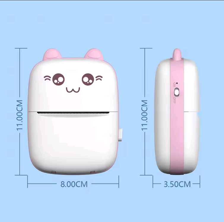 휴대용미니 블루투스 프린터(사진.라벨.메모.오답) 이미지