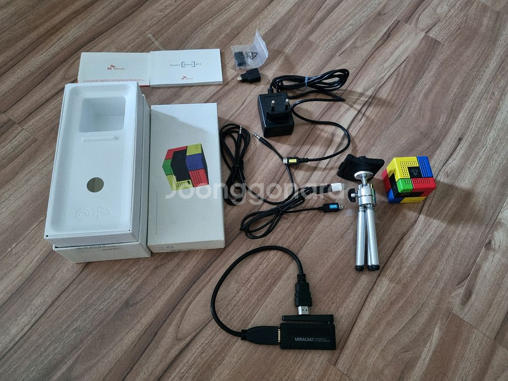 SK텔레콤 스마트빔 Art 빔프로젝터 휴대용--4