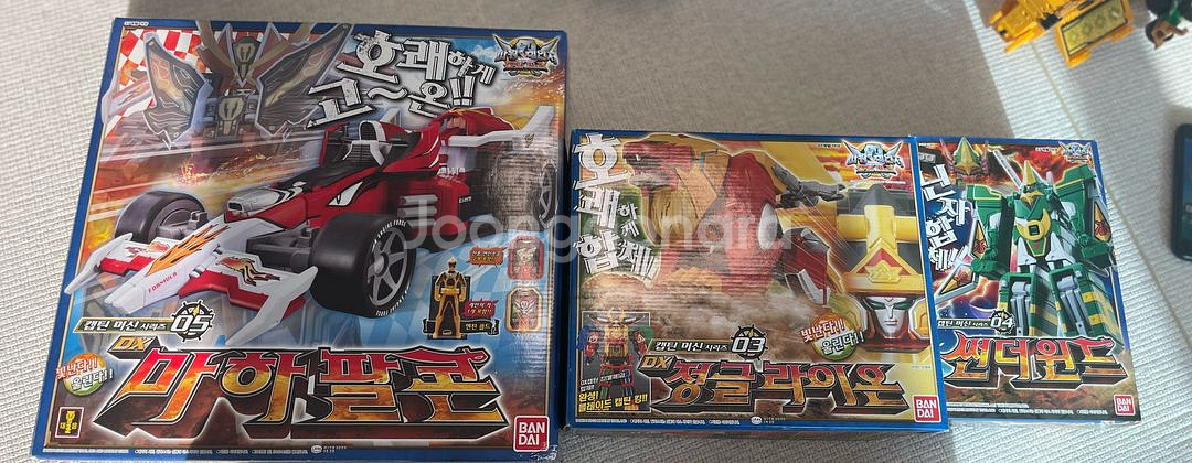 파워레인저 캡틴포스 마하팔콘,정글라이온,썬더윈드--0