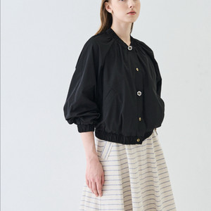 랑방 실크블랜드 크리스탈버튼점퍼 55 한섬