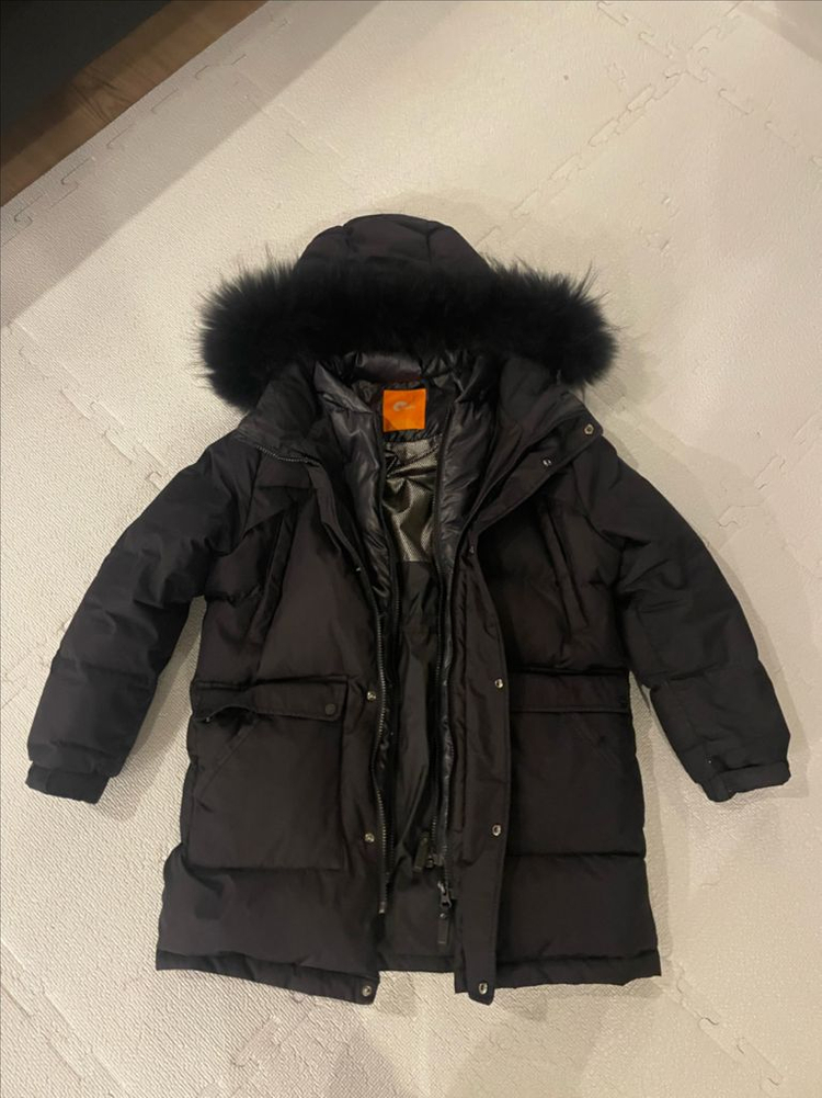 네파 키즈 구스다운 블랙(140)--0