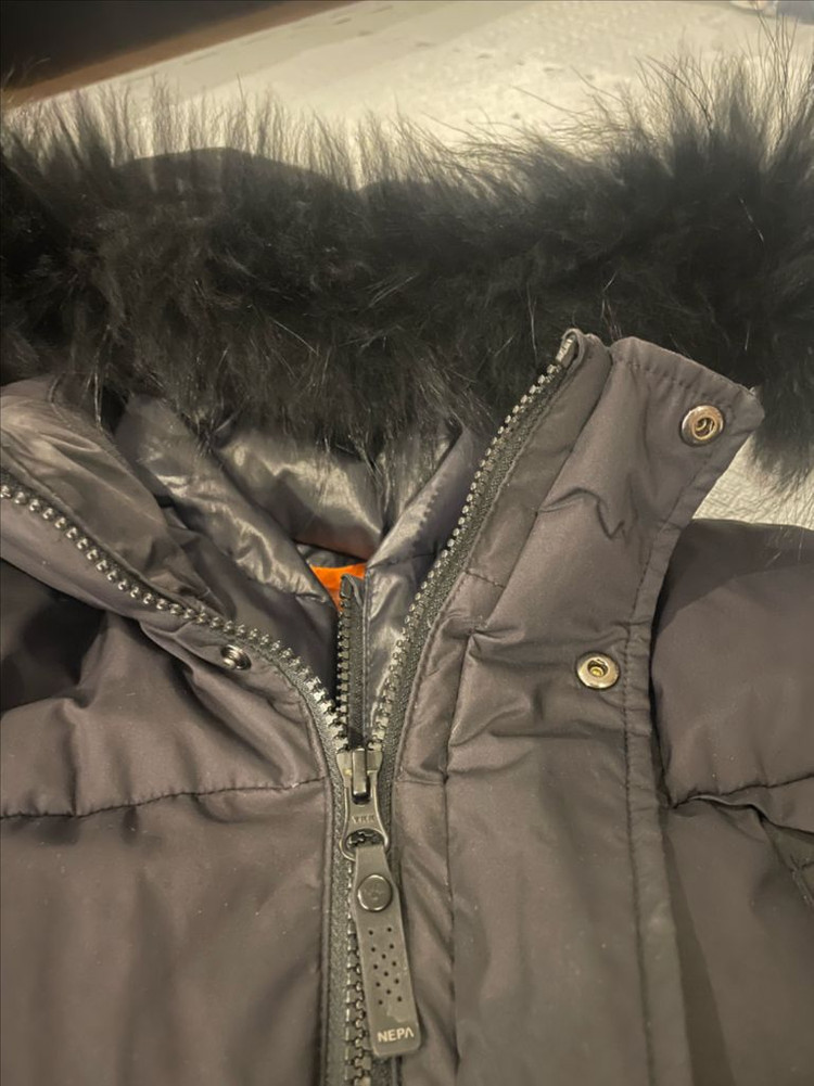 네파 키즈 구스다운 블랙(140)--2