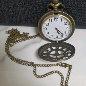 빈티지 스타일 회중시계 앤틱 골드