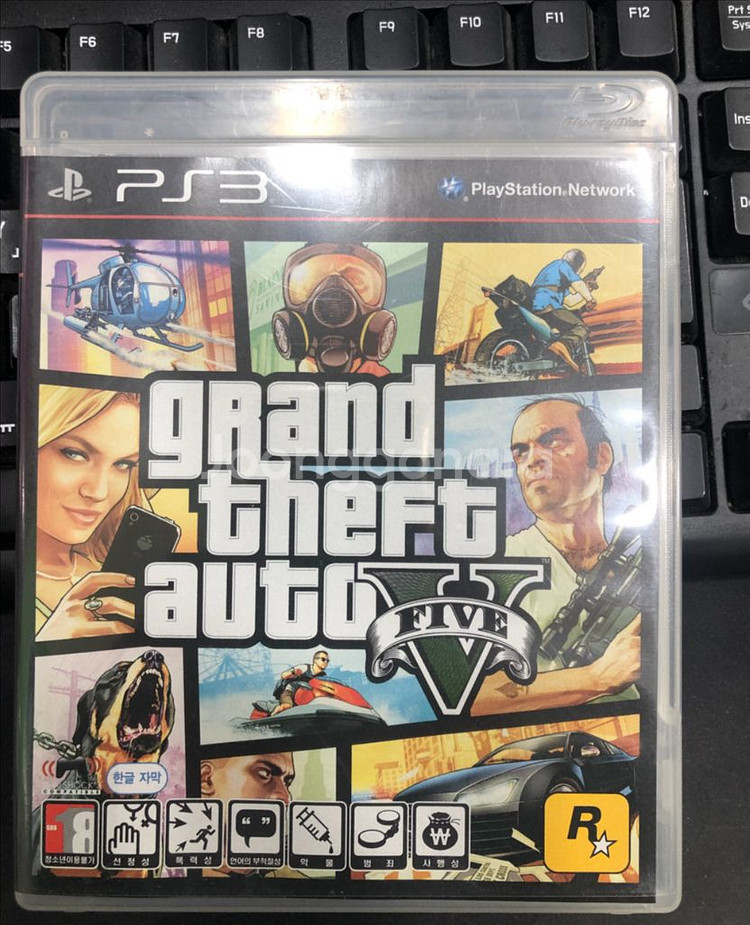 플스3 GTA5 cd 4천원--0