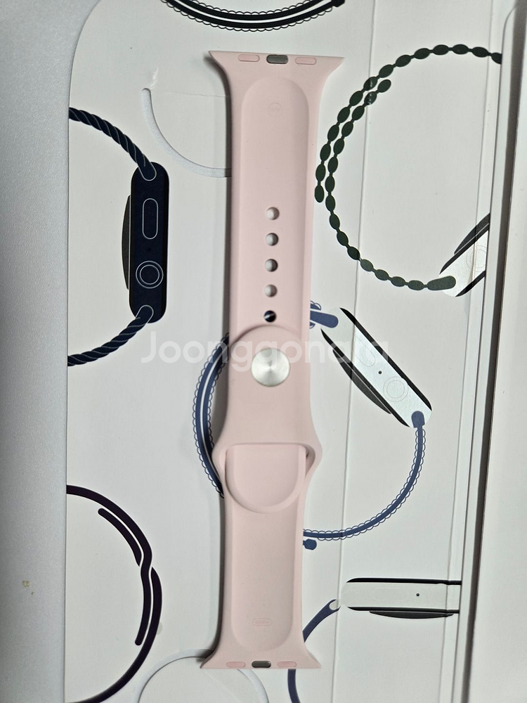 애플워치 9 45mm 셀룰러 배터리성능 100%--1