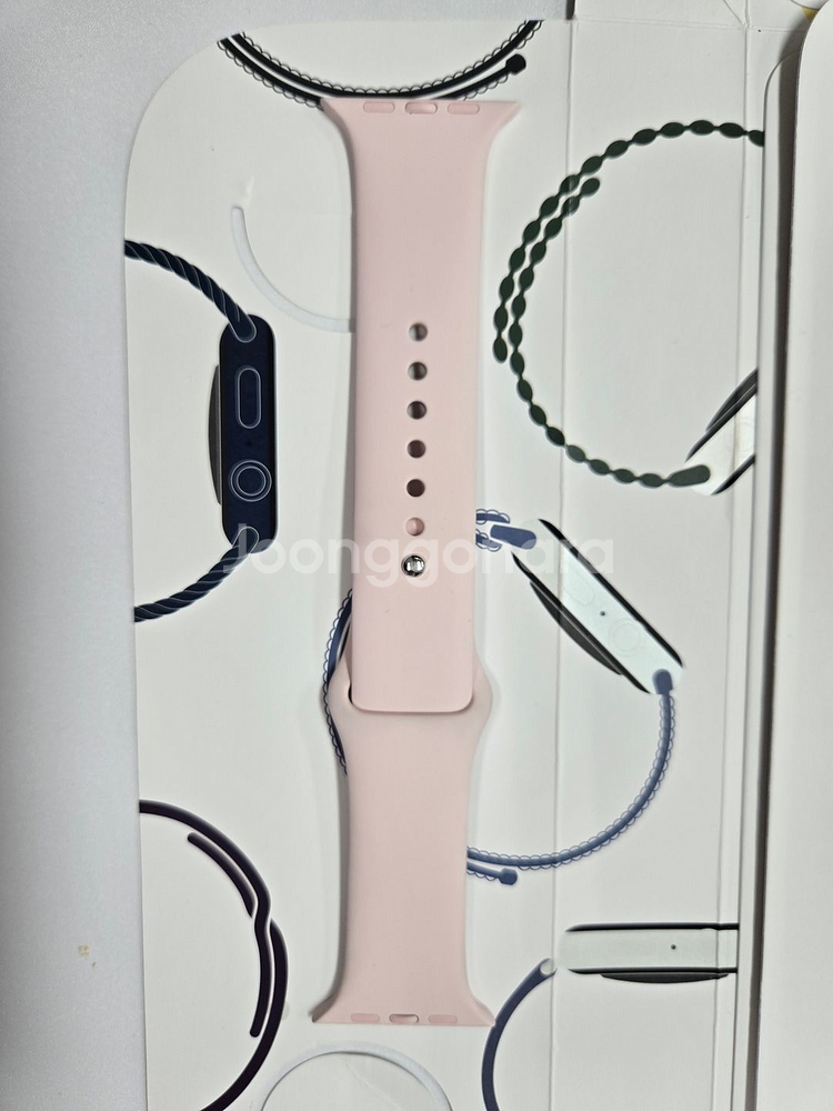 애플워치 9 45mm 셀룰러 배터리성능 100%--2