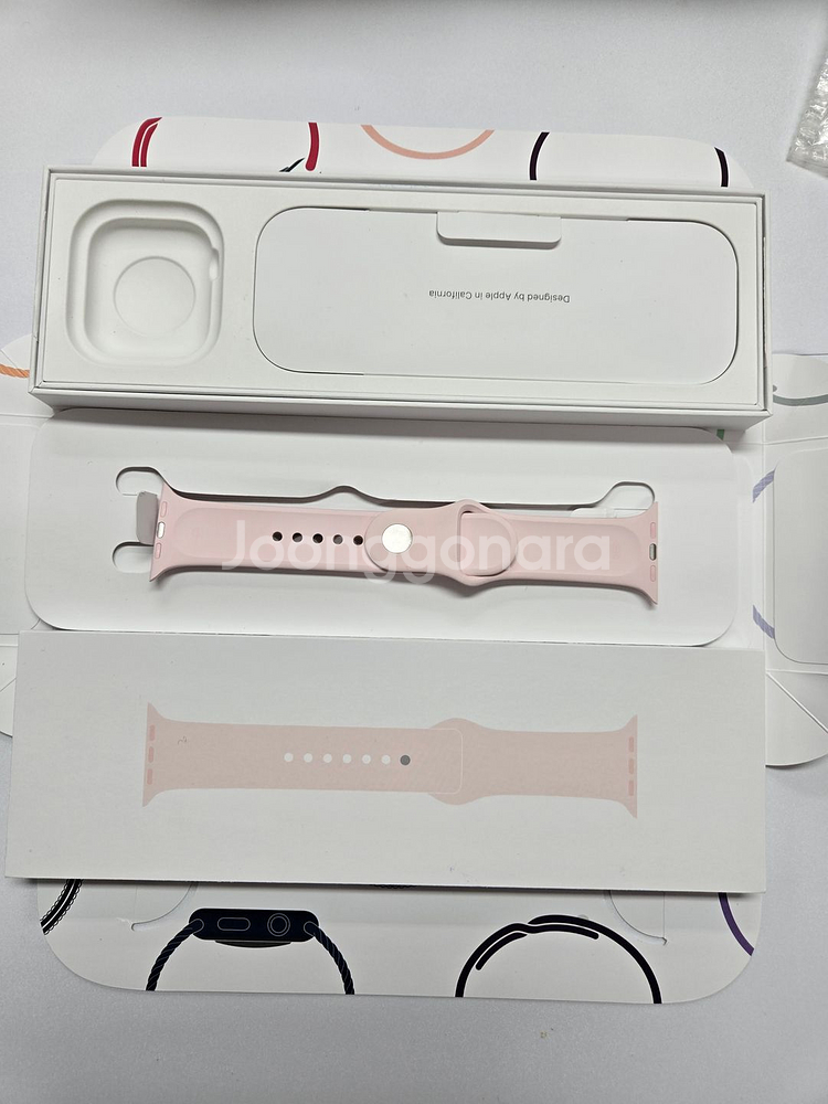 애플워치 9 45mm 셀룰러 배터리성능 100%--4