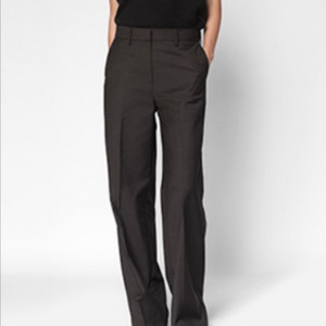 식스앤어하프 wide leg tailored pants