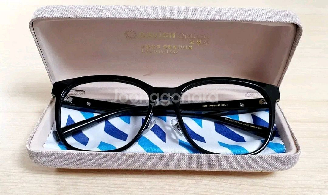 다비치안경 8302 선글라스 뿔테--6