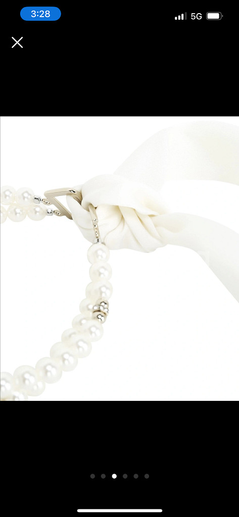 (새상품) 지고트 실크 진주 트윌리--2