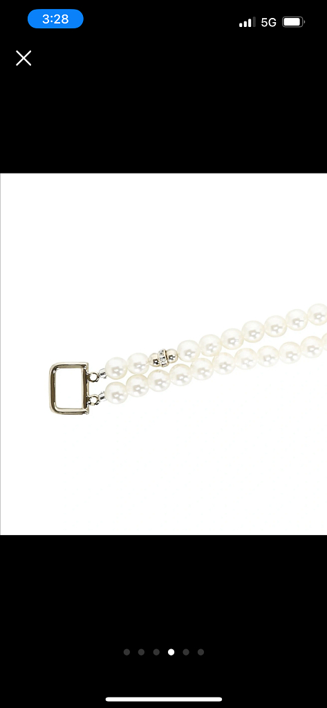 (새상품) 지고트 실크 진주 트윌리--3