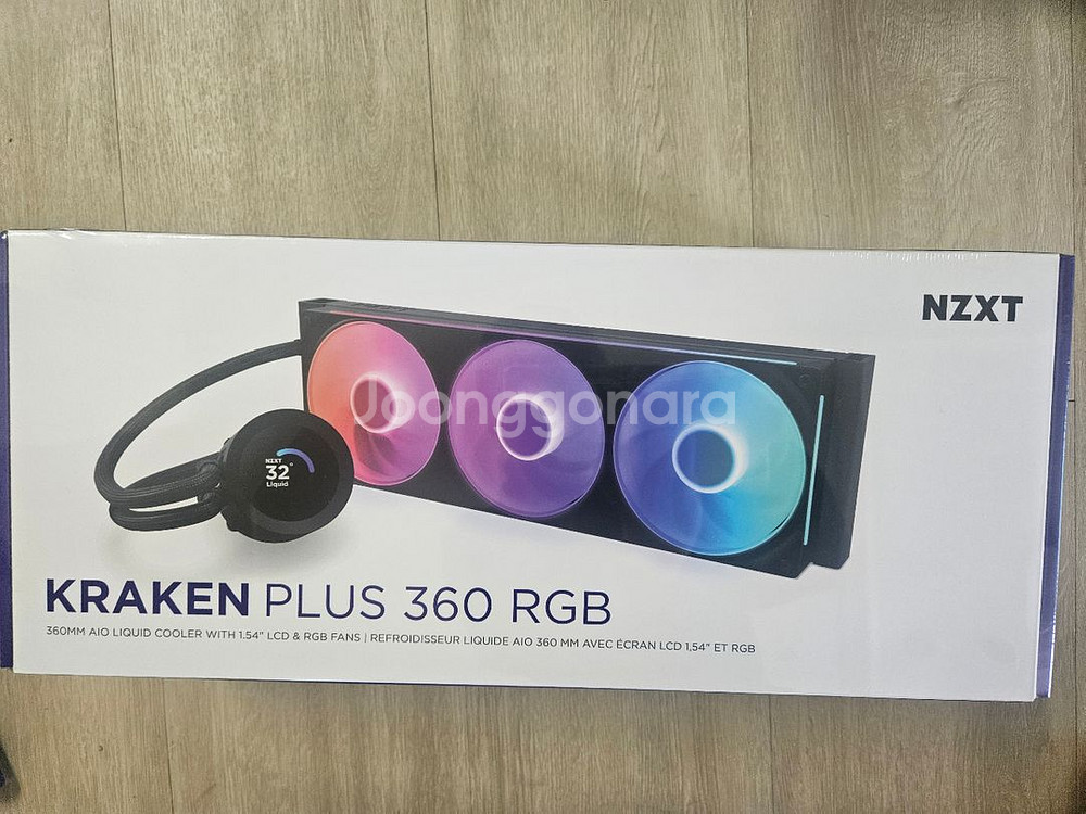 크라켄 플러스 360 rgb 미개봉 교환품--0