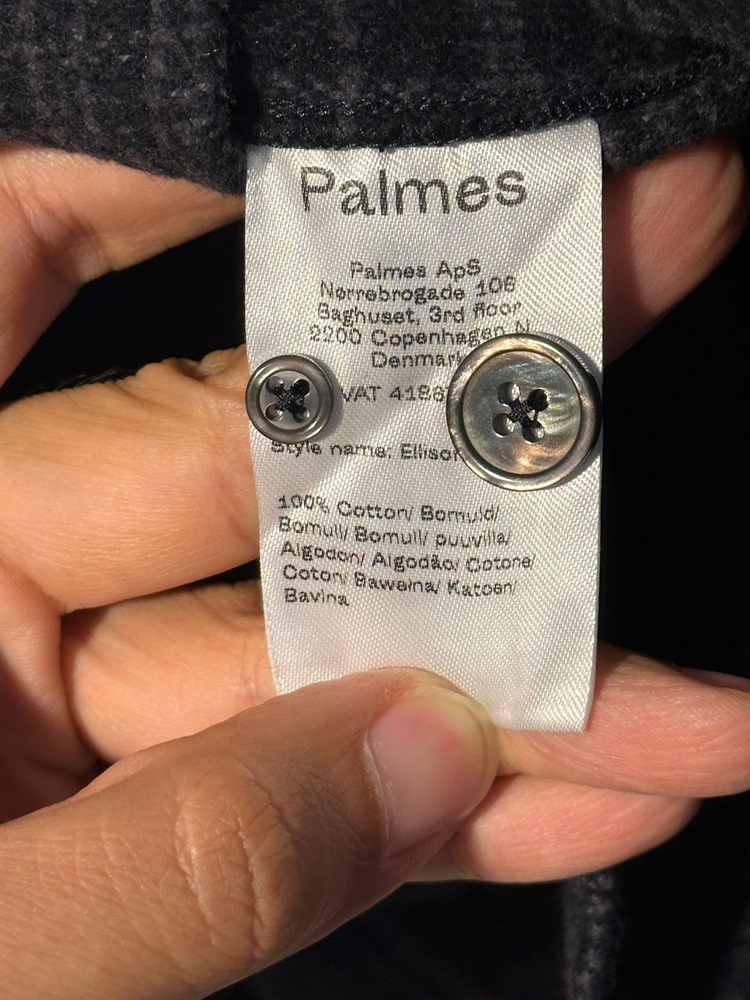 palmes 팜즈 플란넬 헤비코튼 오버셔츠 자켓 이미지