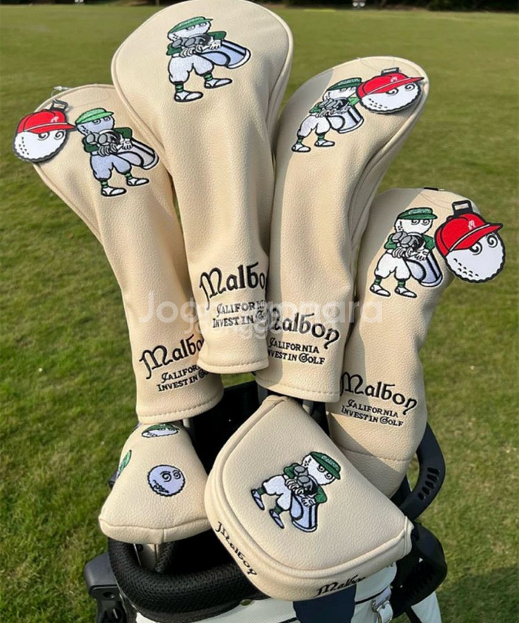 말본골프 드라이버 퍼터 커버(베이지)--0