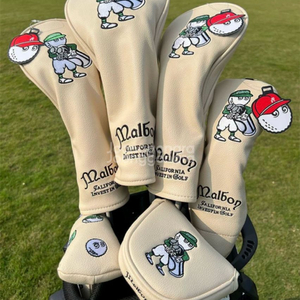 말본골프 드라이버 퍼터 커버(베이지)