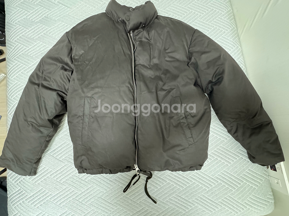 인사일런스 BEL&CO 구스 다운 패딩 브라운 M--6