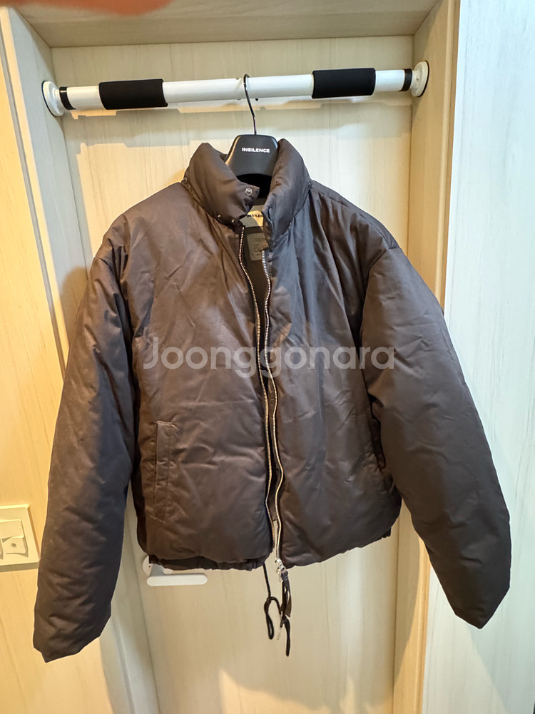 인사일런스 BEL&CO 구스 다운 패딩 브라운 M--8