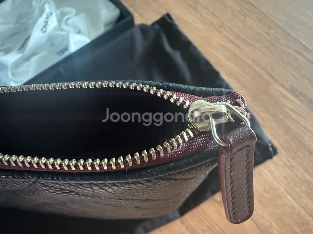 샤넬클래식파우치 라지--3