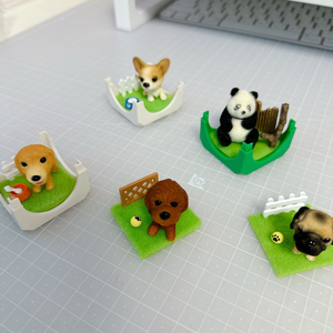 일본 강아지 가챠