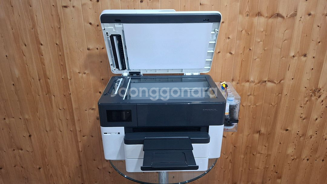 HP7740 A3 정품 무한잉크 팩스복합기(특가)--4