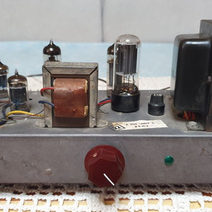 제니스 6BQ5 싱글 진공관 인티앰프 겸 파워앰프