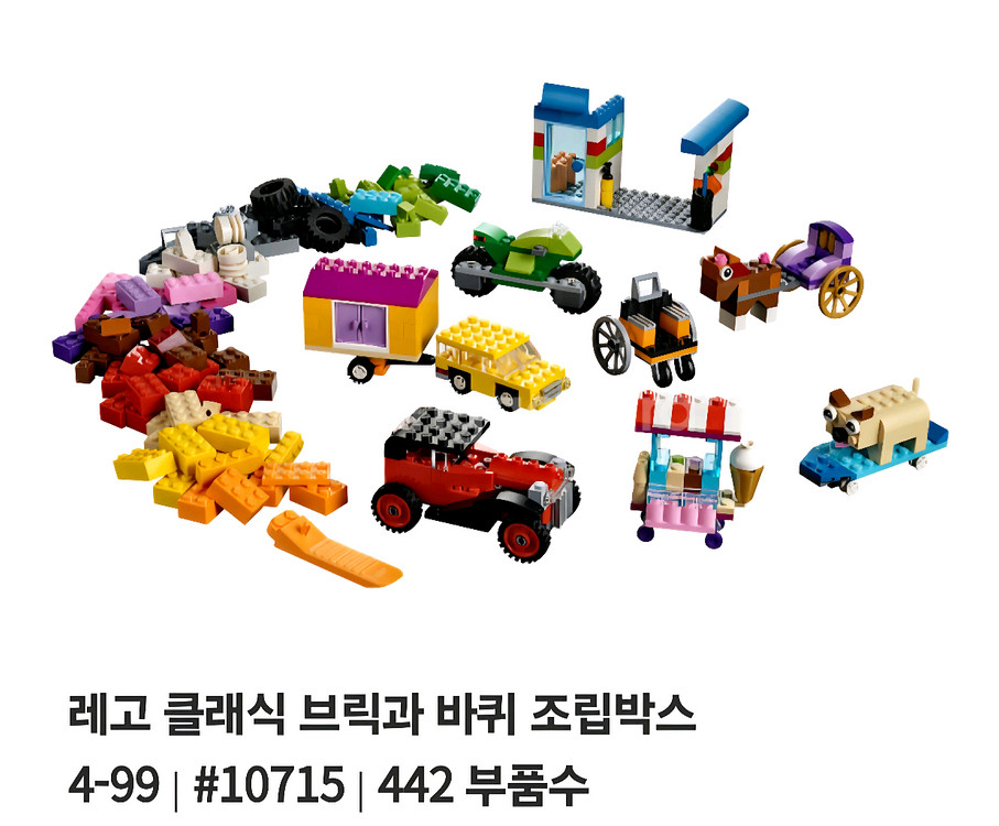 10715 레고클래식브릭과 바퀴조립박스--0