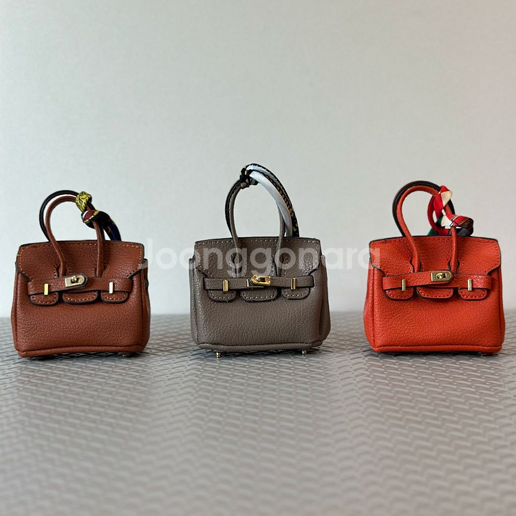 디자인그대로 버킨백 키링 키홀더 백참 가방고리--4